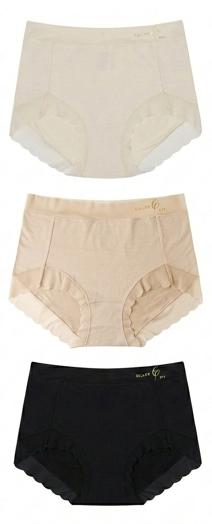 [GILLER PANTY] 3 Mixed Color Set