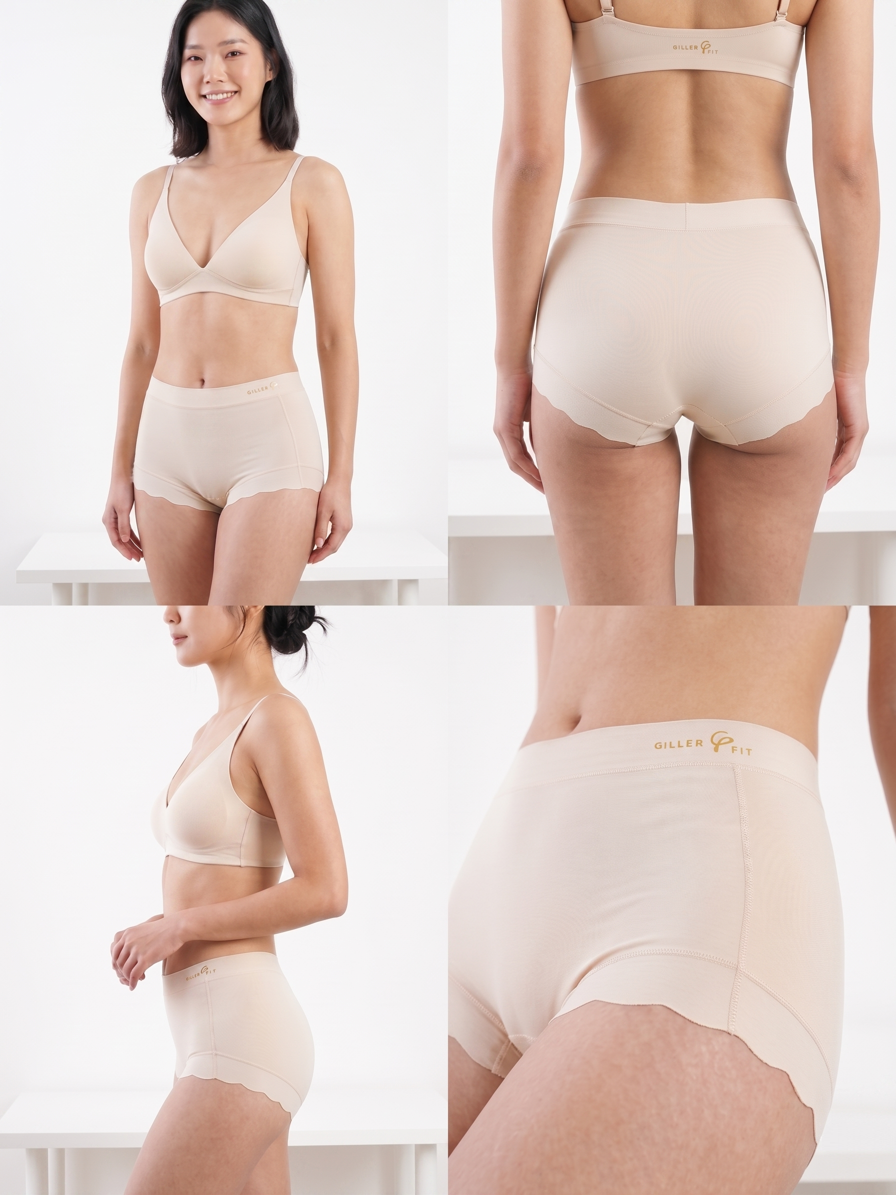 [GILLER PANTY] 3 Mixed Color Set